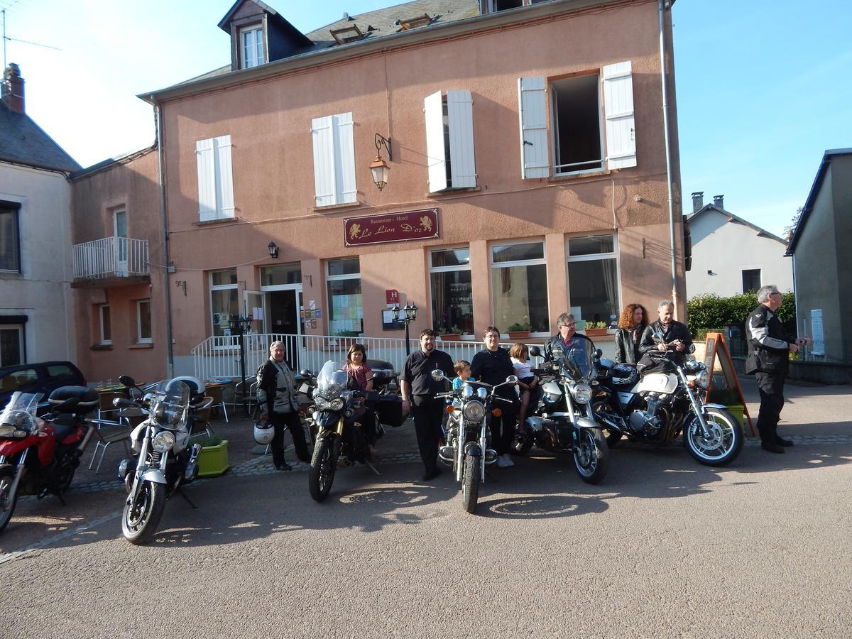 Le Lion D'Or Otel Ouroux-en-Morvan Dış mekan fotoğraf