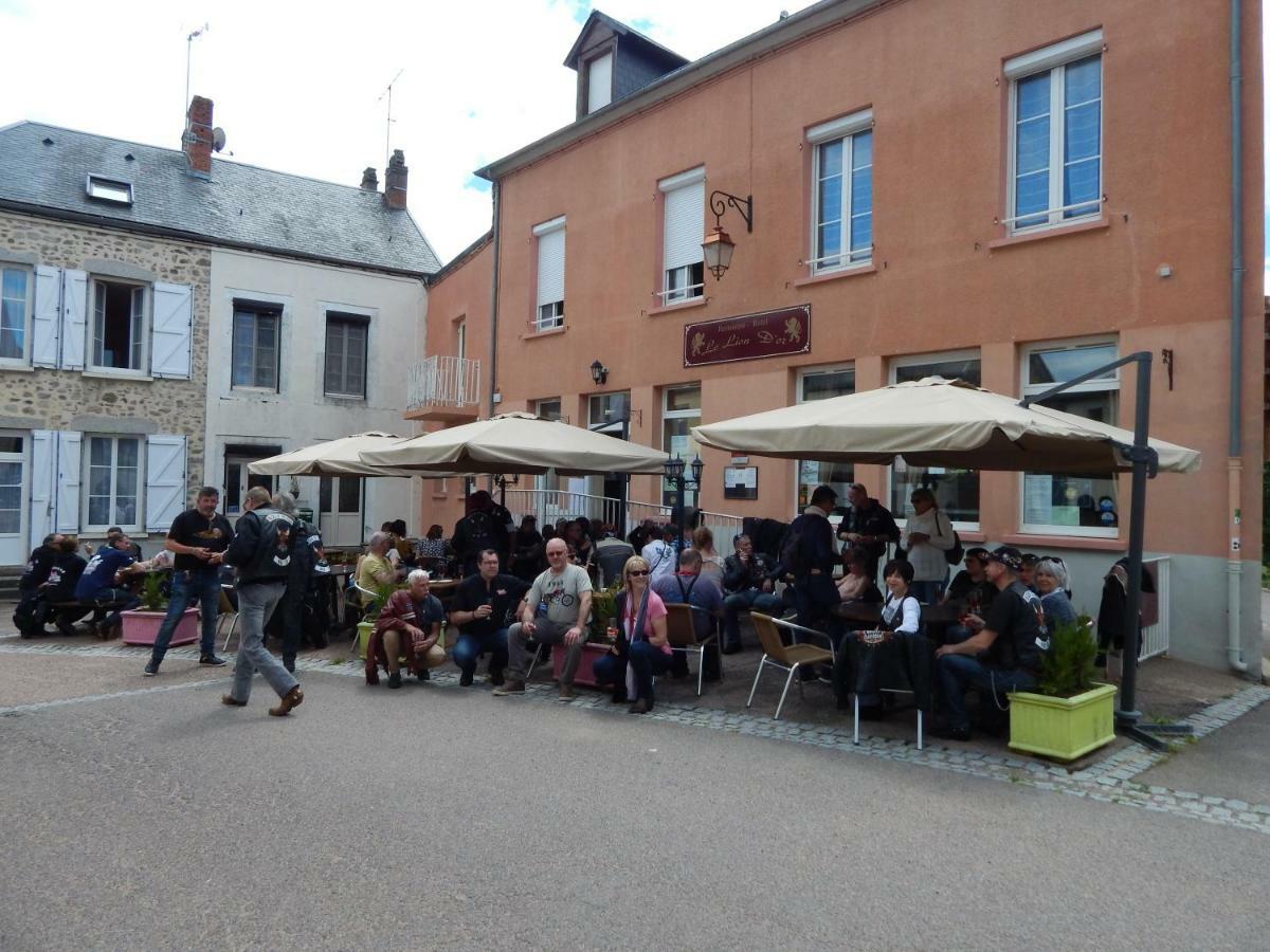 Le Lion D'Or Otel Ouroux-en-Morvan Dış mekan fotoğraf