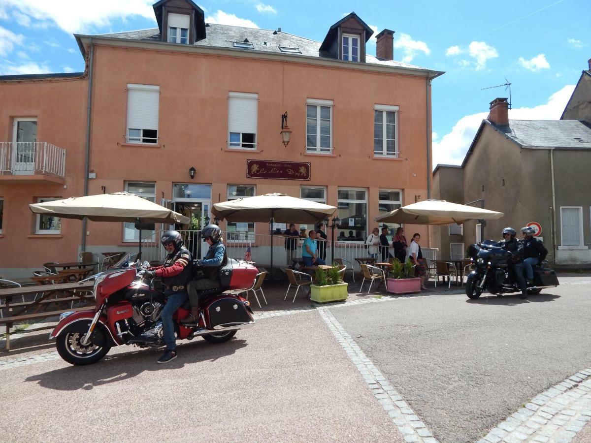 Le Lion D'Or Otel Ouroux-en-Morvan Dış mekan fotoğraf