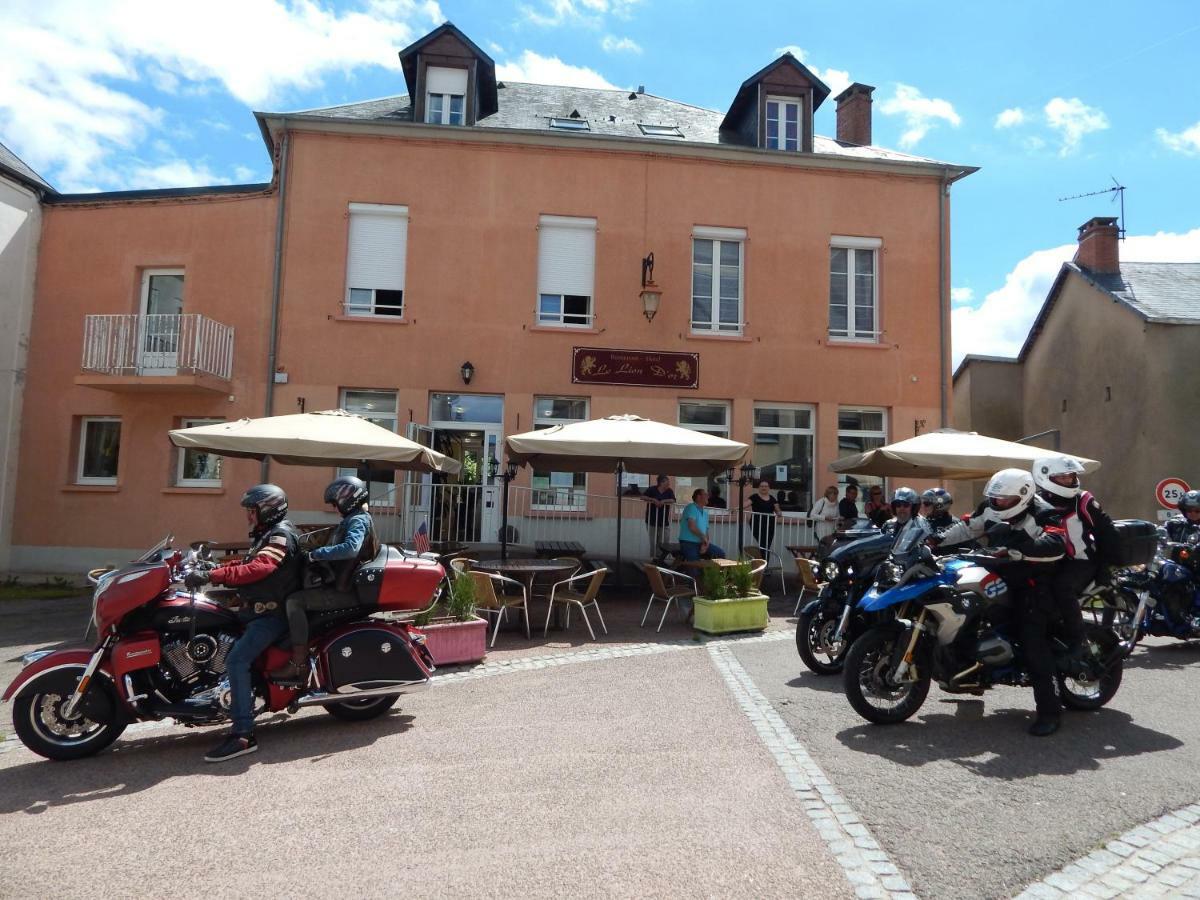 Le Lion D'Or Otel Ouroux-en-Morvan Dış mekan fotoğraf